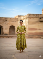 Jaipuri Cotton Kurti Palazoo Set Premium Stitched Style With Pocket For Daily Wear