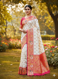 Soft Silk Saree With Blouse Piece