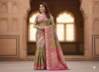 Soft Silk Saree With Blouse Piece
