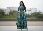 Jaipuri Cotton Kurti Palazoo Set Premium Stitched Style With Pocket For Daily Wear