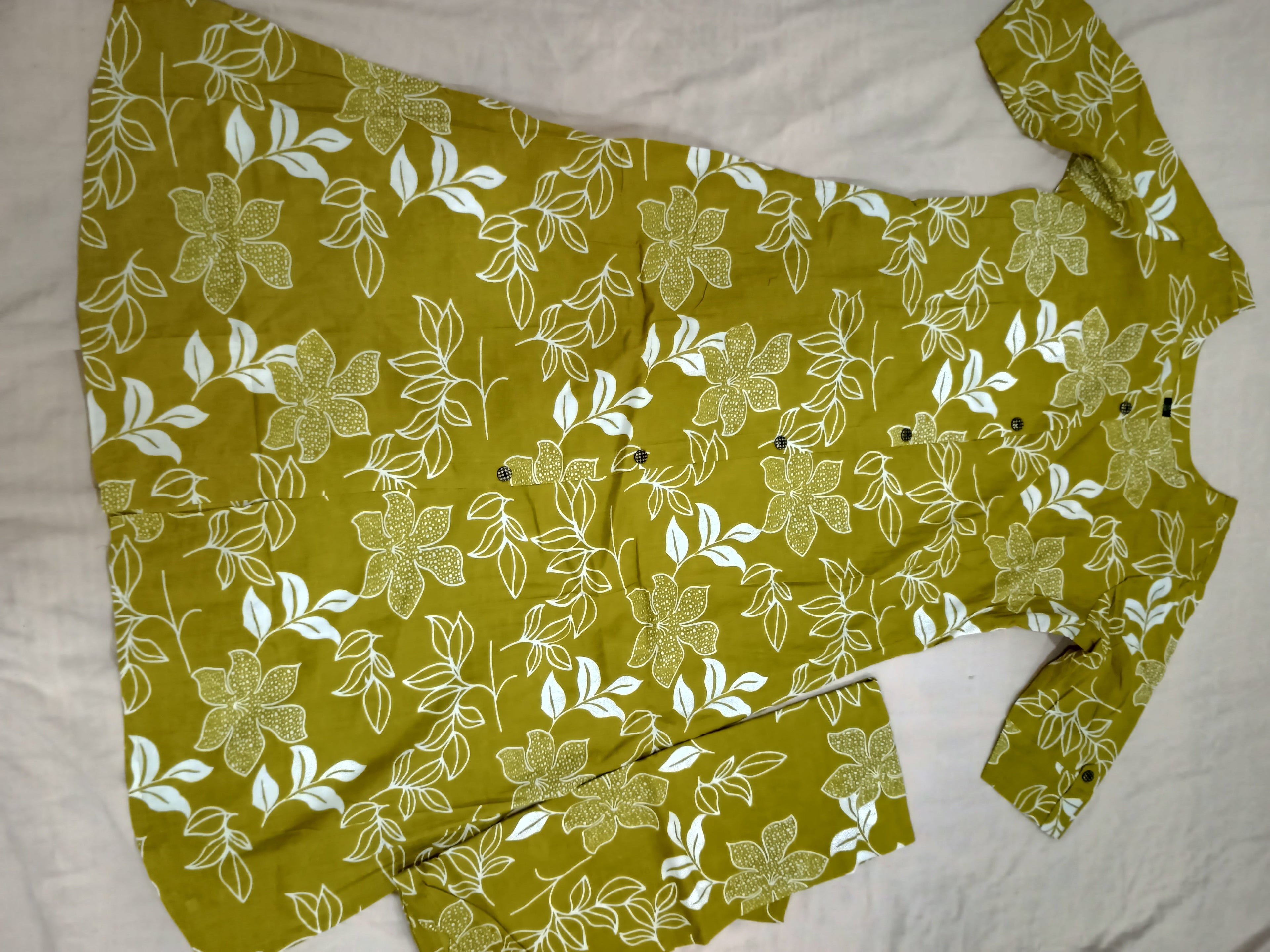 Jaipuri Cotton Kurti Palazoo Set Premium Stitched Style With Pocket For Daily Wear
