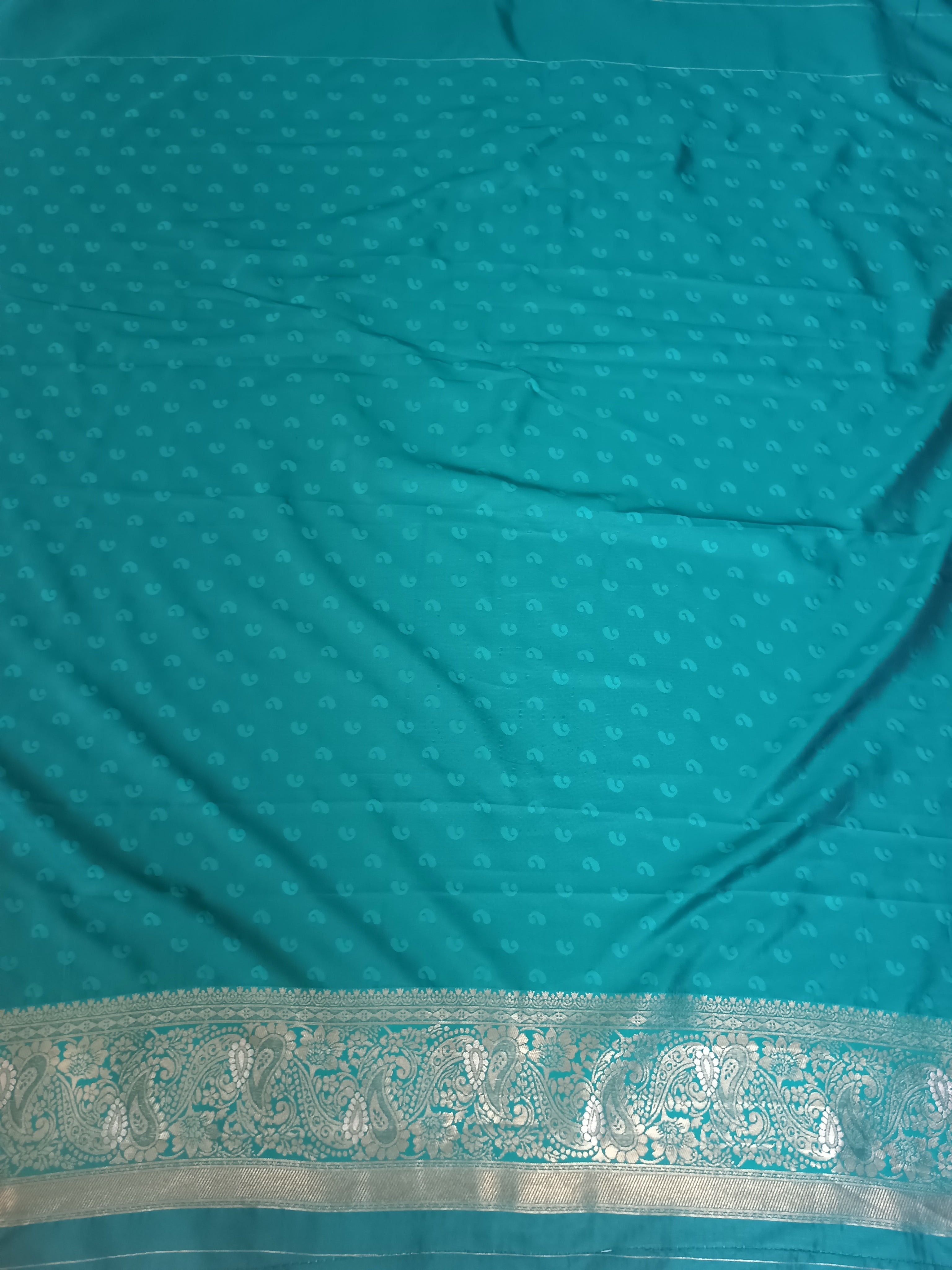 Women's Kanjivaram Soft Silk Saree With Blouse Piece