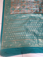 Women's Kanjivaram Soft Silk Saree With Blouse Piece