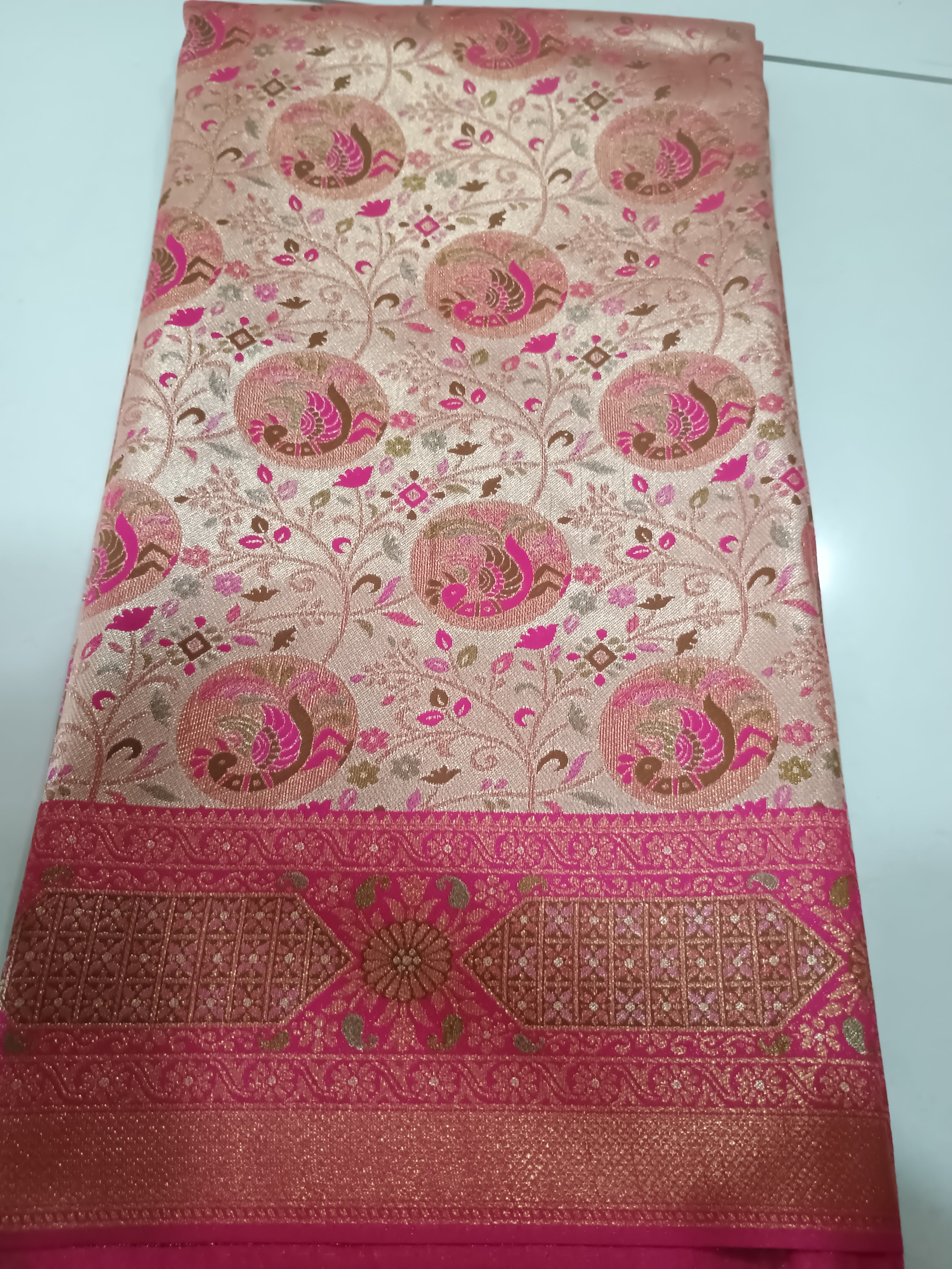 Soft Silk Saree With Blouse Piece